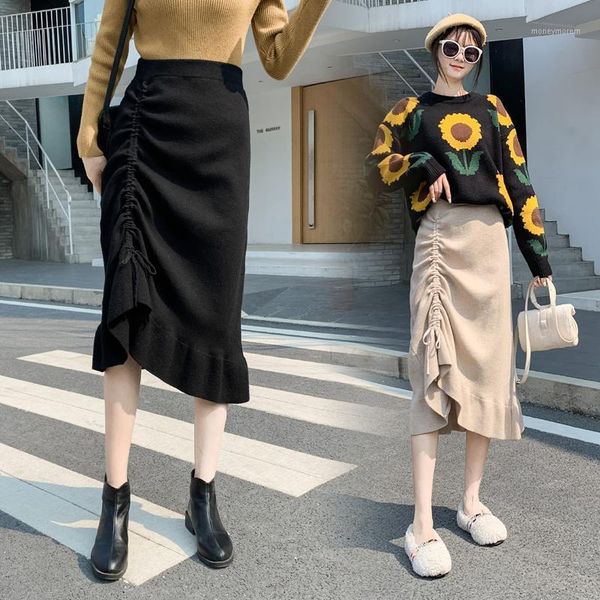 skirts 2021 autumn winter women sweater loose asymmetrical ladies knitted skirt bow high waist brand clothes skirts1, Black
skirts 2021 autumn winter women sweater loose asymmetrical ladies knitted skirt bow high waist brand clothes skirts1, Black