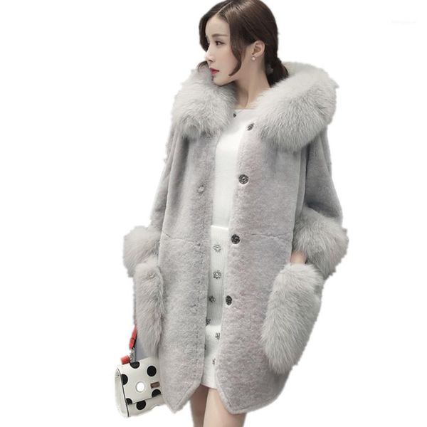 new 2020 women winter coat high imitation faux fur coat women faux fur collar hooded jacket medium-long overcoat s-4xl1, Black
new 2020 women winter coat high imitation faux fur coat women faux fur collar hooded jacket medium-long overcoat s-4xl1, Black