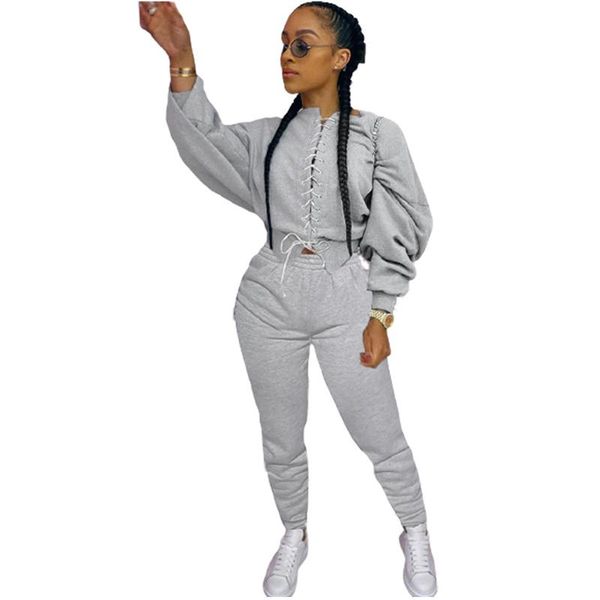 sexy 2 piece outfits cousssit для женских слоеных рукава охватывает обрезанные пуловерные толстые толстые спортивные штаны устанавливает утв, Gray
sexy 2 piece outfits cousssit для женских слоеных рукава охватывает обрезанные пуловерные толстые толстые спортивные штаны устанавливает утв, Gray