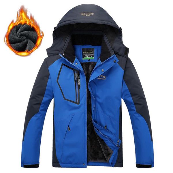 men & women winter warm outdoor coats plus size 5xl waterproof cycling jacket raincoat breathable windbreaker hiking traveling, Blue;black
men & women winter warm outdoor coats plus size 5xl waterproof cycling jacket raincoat breathable windbreaker hiking traveling, Blue;black