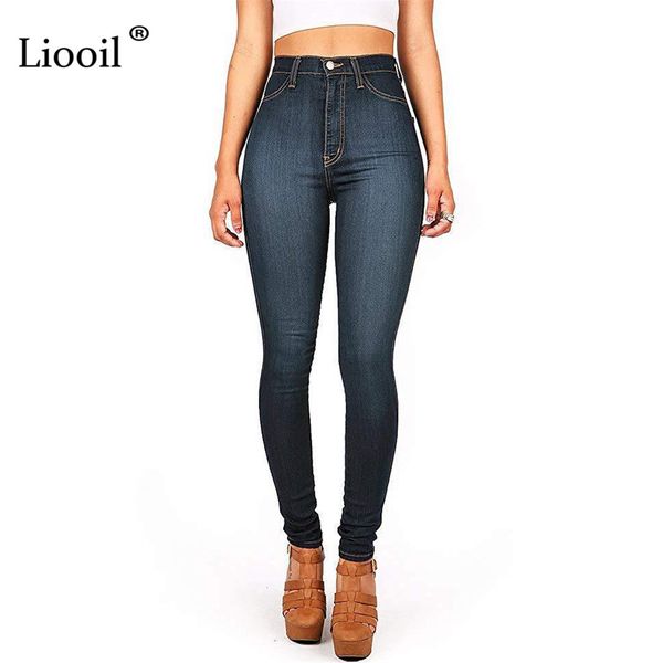 light plus size blue skinny jeans for women 2021 streetwear high waist bodycon trousers womens bottoms denim pencil pants y1214 
light plus size blue skinny jeans for women 2021 streetwear high waist bodycon trousers womens bottoms denim pencil pants y1214
