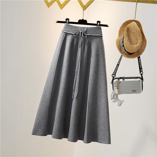 new high 2021 women's mesh autumn long loose cashmere elastic lace-up skirt of women y304 9eor, Black
new high 2021 women's mesh autumn long loose cashmere elastic lace-up skirt of women y304 9eor, Black