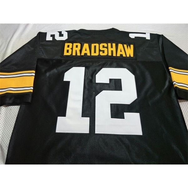 2604 1975 terry bradshaw #12 black round neck real full embroidery college jersey size s-4xl or custom any name or number jersey
2604 1975 terry bradshaw #12 black round neck real full embroidery college jersey size s-4xl or custom any name or number jersey