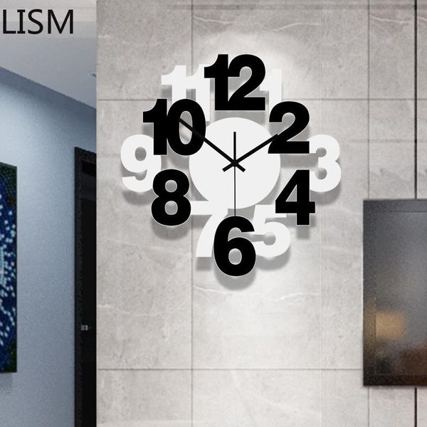 living room modern design creative fashion wall clock round quartz silent mute personality art bedroom reloj pared decorativo
living room modern design creative fashion wall clock round quartz silent mute personality art bedroom reloj pared decorativo