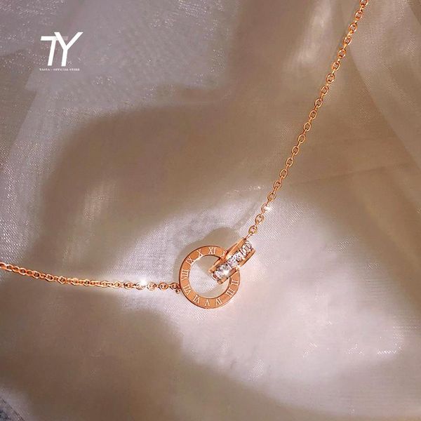 chokers 2021 gothic roman digital zircon circle necklace for woman fashion korean jewelry party girl's luxury clavicle chain, Golden;silver
chokers 2021 gothic roman digital zircon circle necklace for woman fashion korean jewelry party girl's luxury clavicle chain, Golden;silver