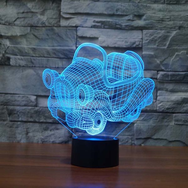 2021 new 7 color changing led light holiday atmosphere decorative car toy lighting gaet night 3d illusion lamp mgwk
2021 new 7 color changing led light holiday atmosphere decorative car toy lighting gaet night 3d illusion lamp mgwk