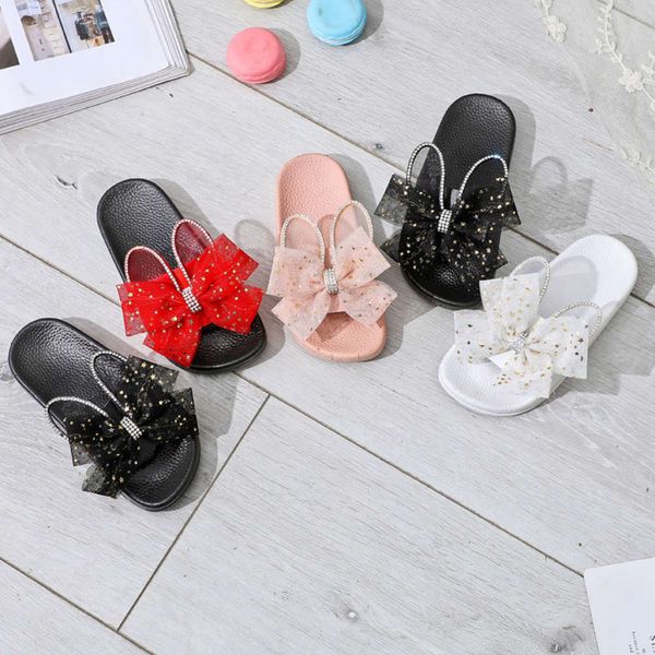 new summer bowknot drag little princs fashion sandals wear soft wear-ristant children's slippers, Black;red
new summer bowknot drag little princs fashion sandals wear soft wear-ristant children's slippers, Black;red