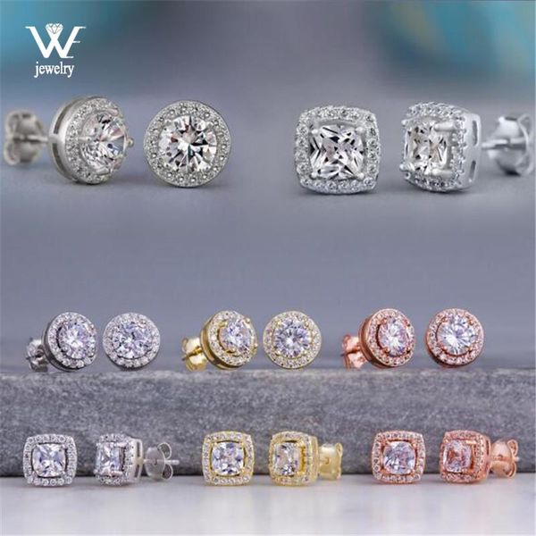 we fashion luxury rose gold 6mm small zircon round square stud earing earrings for women christmas gifts korean jewelry, Golden;silver
we fashion luxury rose gold 6mm small zircon round square stud earing earrings for women christmas gifts korean jewelry, Golden;silver