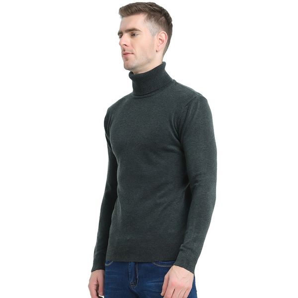 brother wang new autumn winter brand sweater men's turtleneck slim pullover solid color knitted sweater men 201203, White;black
brother wang new autumn winter brand sweater men's turtleneck slim pullover solid color knitted sweater men 201203, White;black