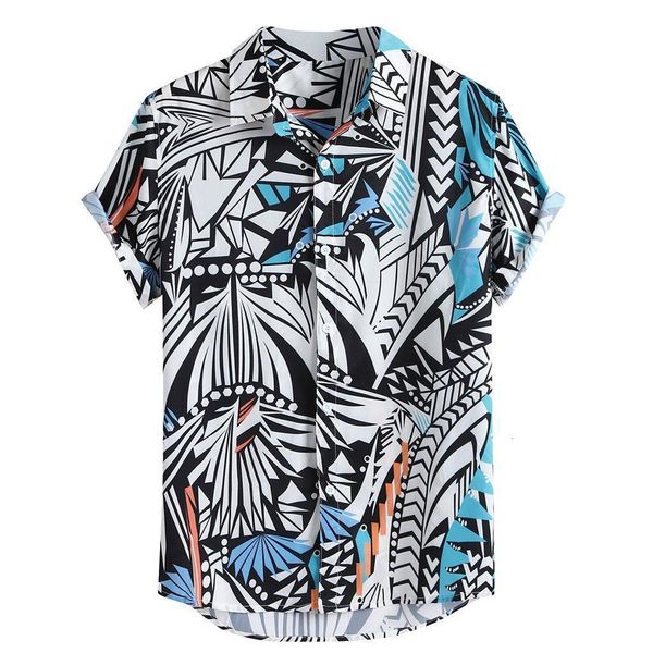 men shirt summer printed shirts plus size hawaiian print short sleeve casual loose beach men shirt camisas #zer, White;black
men shirt summer printed shirts plus size hawaiian print short sleeve casual loose beach men shirt camisas #zer, White;black