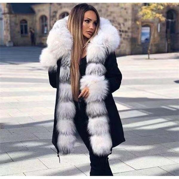 brand new style big wool collar winter women fashion warm thick loose coats casual hooded long sleeve jacket coat femalex1016, Black;brown
brand new style big wool collar winter women fashion warm thick loose coats casual hooded long sleeve jacket coat femalex1016, Black;brown