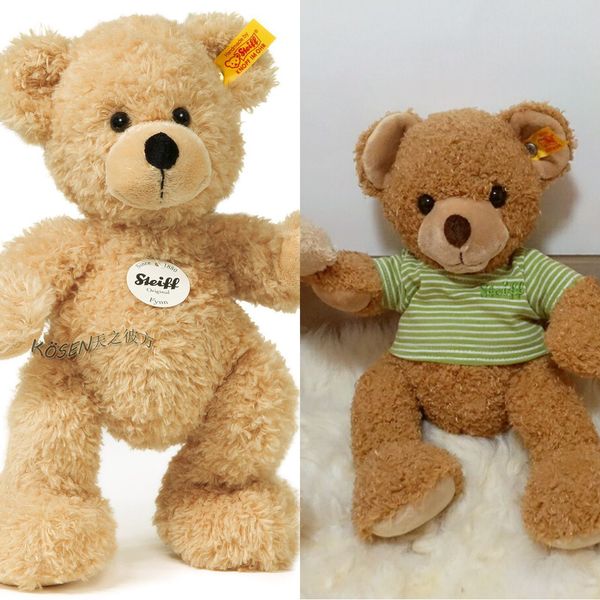 steiff german plush toy doll cuddle teddy bear 28cm fynn