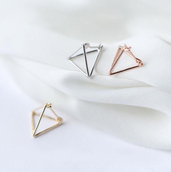 hoop & huggie 925 sterling silver triangle earrings - 3 colors jewelry a1495, Golden;silver
hoop & huggie 925 sterling silver triangle earrings - 3 colors jewelry a1495, Golden;silver