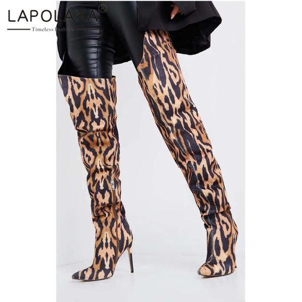 lapolaka new arrivals ins luxure ultra thin high heel over the knee boots woman shoes leopard shoes lady, Black
lapolaka new arrivals ins luxure ultra thin high heel over the knee boots woman shoes leopard shoes lady, Black