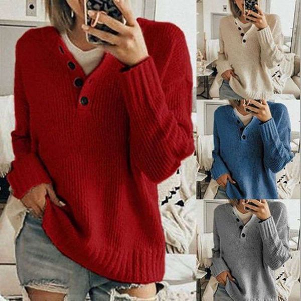 new autumn winter 2020 women's v-neck casual button loose long sleeve sweater, White;black
new autumn winter 2020 women's v-neck casual button loose long sleeve sweater, White;black