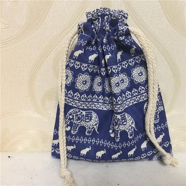 handmade cotton linen drawstring multi-purpose bag organizer party gift elephant blue 817f
handmade cotton linen drawstring multi-purpose bag organizer party gift elephant blue 817f