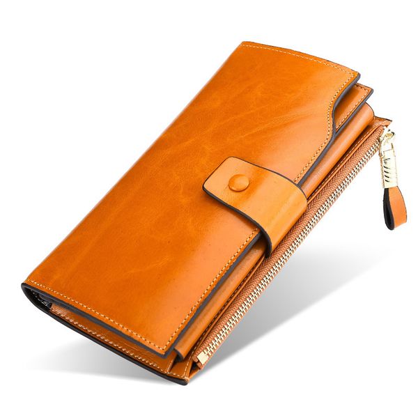 kevin yun vintage luxury women wallets genuine leather long zipper clutch purse large capacity card holder wallet c1115, Red;black
kevin yun vintage luxury women wallets genuine leather long zipper clutch purse large capacity card holder wallet c1115, Red;black