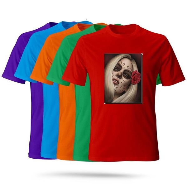 fashion aesthetic new t-shirt women day of the dead theme print women's shirt hipster o-neck plus size multicolor tshirt, White
fashion aesthetic new t-shirt women day of the dead theme print women's shirt hipster o-neck plus size multicolor tshirt, White
