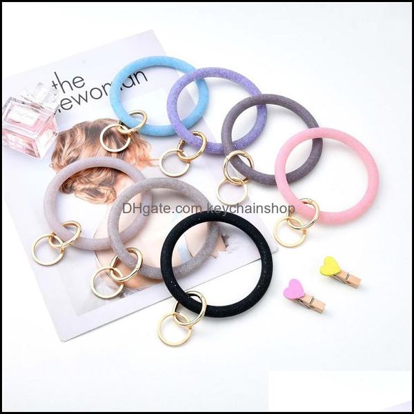 keychains fashion accessories sile wrist keyrings glitter bracelet sports keychain bracelets bangle round key rings large o cute keyring dro, Silver
keychains fashion accessories sile wrist keyrings glitter bracelet sports keychain bracelets bangle round key rings large o cute keyring dro, Silver