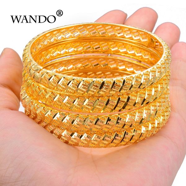 wando 4pcs gold color wedding bangles for women bride bracelets ethiopian/france/african/dubai jewelrya:closed(b:open 201211, Black
wando 4pcs gold color wedding bangles for women bride bracelets ethiopian/france/african/dubai jewelrya:closed(b:open 201211, Black