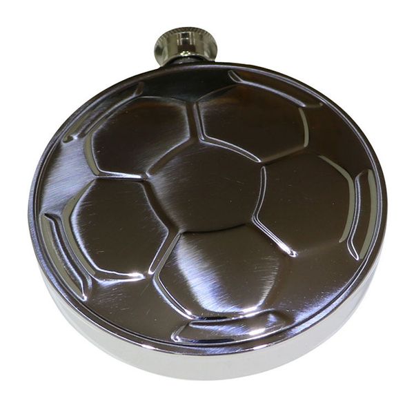 portable 304 stainless steel football mirror design round hip flask men pocket wine flagon with funnel dha2206
portable 304 stainless steel football mirror design round hip flask men pocket wine flagon with funnel dha2206
