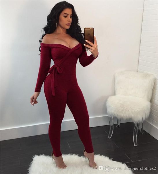 womens jumpsuits long sleeve skinny womens rompers female apparel with sashes deep v neck solid color sexy, Black;white
womens jumpsuits long sleeve skinny womens rompers female apparel with sashes deep v neck solid color sexy, Black;white