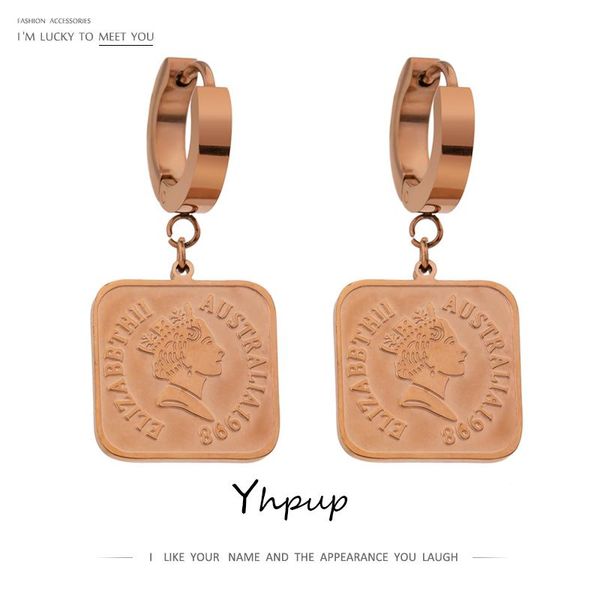 hoop & huggie yhpup stylish square portrait earrings trendy rose gold stainless steel jewelry design metal texture gift, Golden;silver
hoop & huggie yhpup stylish square portrait earrings trendy rose gold stainless steel jewelry design metal texture gift, Golden;silver
