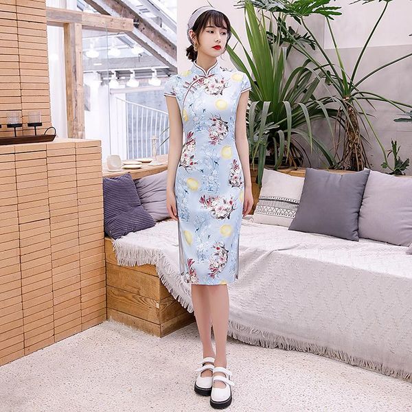 ethnic clothing chinese traditional dress women's satin cheongsam vintage qipao summer print flower vestidos plus size 4xl, Red
ethnic clothing chinese traditional dress women's satin cheongsam vintage qipao summer print flower vestidos plus size 4xl, Red