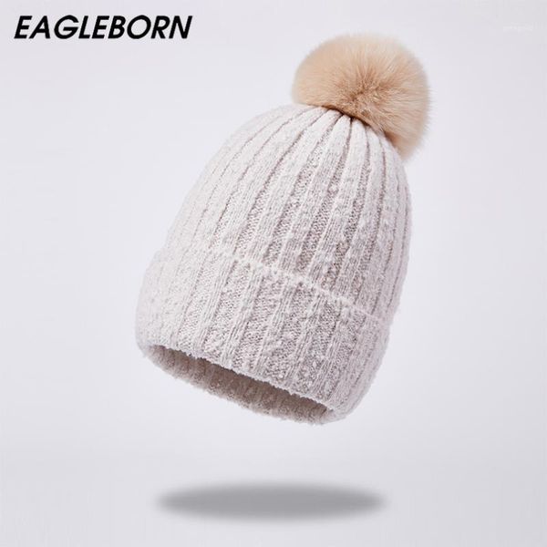 beanie/skull caps 2021 beanie knitted hat woman warm in winter hats for women beanies knitting fur ball girls solid pink caps1, Blue;gray 
beanie/skull caps 2021 beanie knitted hat woman warm in winter hats for women beanies knitting fur ball girls solid pink caps1, Blue;gray