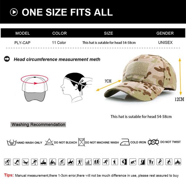 outdoor multicam camouflage adjustable cap mesh tactical military army airsoft fishing hunting hiking basketball snapback hat bbyzat
outdoor multicam camouflage adjustable cap mesh tactical military army airsoft fishing hunting hiking basketball snapback hat bbyzat