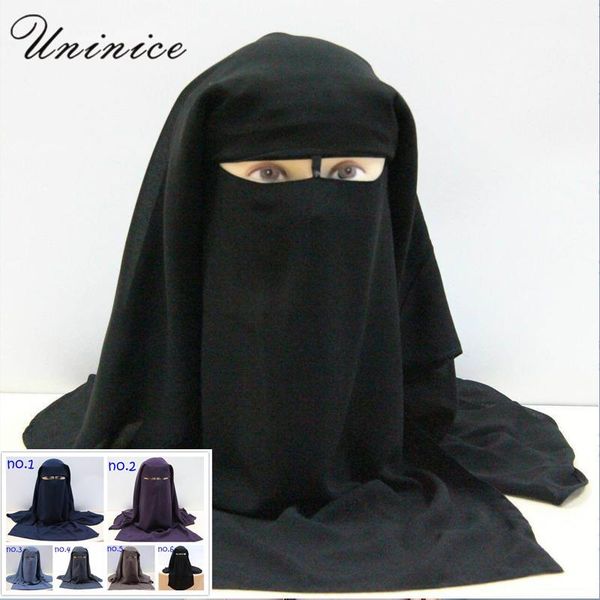 islamic 3 layers niqab burqa bonnet hijab cap veil muslim bandana scarf headwear black face cover abaya style wrap head covering1, Red
islamic 3 layers niqab burqa bonnet hijab cap veil muslim bandana scarf headwear black face cover abaya style wrap head covering1, Red