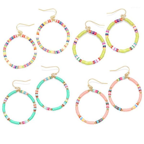 boho multicolored polymer clay discs beads hook earings women girl bohemian mix color 2020 new fashion beach surfer jewelry gift1, Golden;silver
boho multicolored polymer clay discs beads hook earings women girl bohemian mix color 2020 new fashion beach surfer jewelry gift1, Golden;silver
