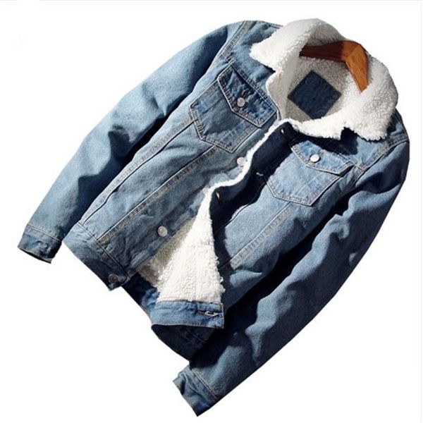 spring autumn male plus size jacket and coat trendy warm fleece denim jacket fashion mens jean outwear male cowboy, Black;brown
spring autumn male plus size jacket and coat trendy warm fleece denim jacket fashion mens jean outwear male cowboy, Black;brown