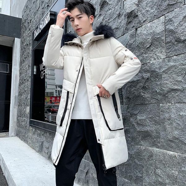 new fur collar hooded mens winter jacket thicken padded super warm winter male casual parkas long outwear coat1, Black
new fur collar hooded mens winter jacket thicken padded super warm winter male casual parkas long outwear coat1, Black