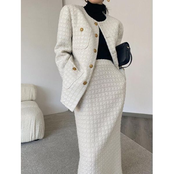 two piece dress winter long french slim ladies skirts thick office formal blazer set skirt suit jacket ropa de mujer suits for women 2021 eh, White
two piece dress winter long french slim ladies skirts thick office formal blazer set skirt suit jacket ropa de mujer suits for women 2021 eh, White