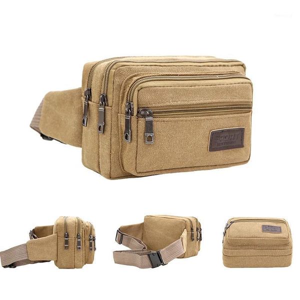 4-zipper pocket men waist bag casual durable waist pack belt canvas multifunction traval bag outdoor wear1
4-zipper pocket men waist bag casual durable waist pack belt canvas multifunction traval bag outdoor wear1