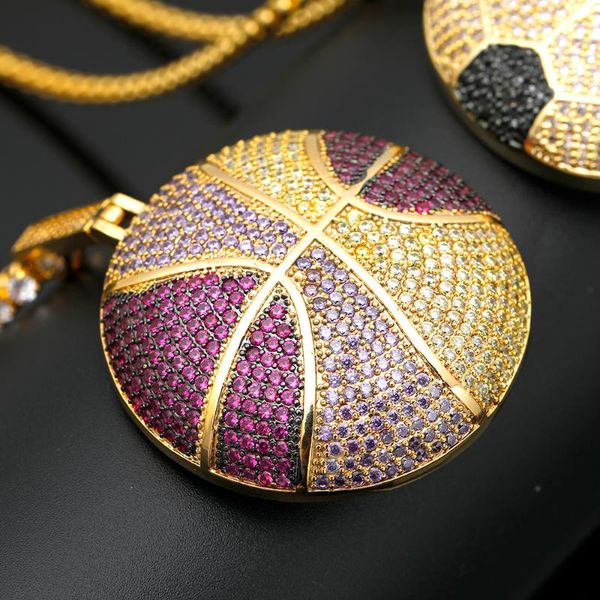 2021hip hop sports style football and basketball pendant high-end zircon necklace nightclub decoration fashion accessories, Silver
2021hip hop sports style football and basketball pendant high-end zircon necklace nightclub decoration fashion accessories, Silver