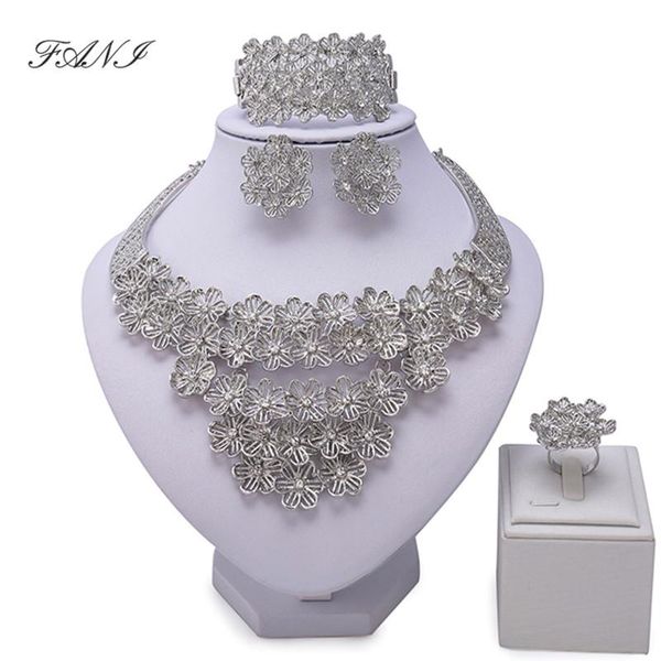 fani 2021 fashion african beads jewelry set woman customer nigerian wedding jewelry set bridal dubai sliver colorful, Silver
fani 2021 fashion african beads jewelry set woman customer nigerian wedding jewelry set bridal dubai sliver colorful, Silver