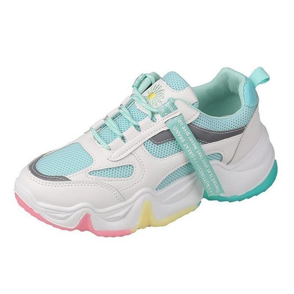 2021 new foot round father spring summer of the women thick pink sports shoes lace up to female tennis trainers vycw, Black;white
2021 new foot round father spring summer of the women thick pink sports shoes lace up to female tennis trainers vycw, Black;white