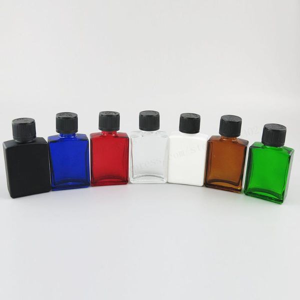 200 x 30ml 1oz flat square black white clear red blue green glass bottle with white black childproof cap and pe seal
200 x 30ml 1oz flat square black white clear red blue green glass bottle with white black childproof cap and pe seal