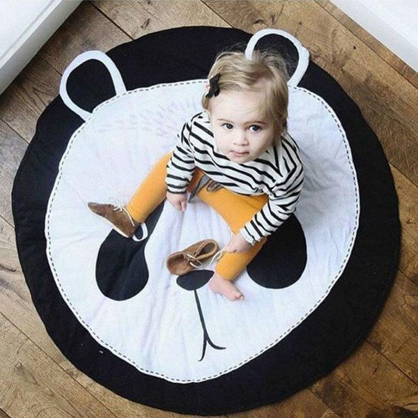 ins new cartoon panda, pure cotton crawling mat for children, game mat,round carpet,children's room decorations
ins new cartoon panda, pure cotton crawling mat for children, game mat,round carpet,children's room decorations