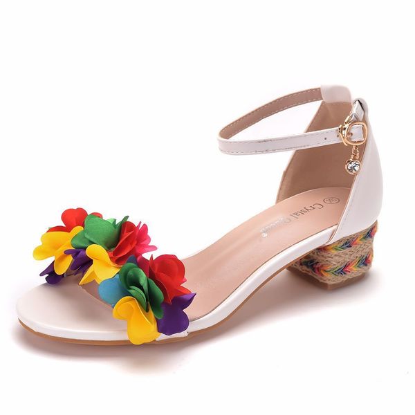 2020 summer 4.5cm square, high-heel open-foot toe ankle strap women's colored sandals flower shoes b0001 1fpy, Black
2020 summer 4.5cm square, high-heel open-foot toe ankle strap women's colored sandals flower shoes b0001 1fpy, Black