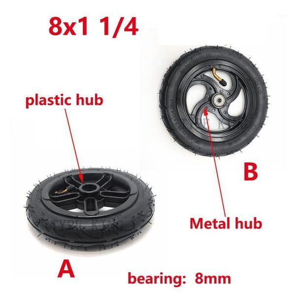 8x1 1/4 wheel inner and outer tires for electric scooter baby carriage wheel with metal hub 8mm bearing1
8x1 1/4 wheel inner and outer tires for electric scooter baby carriage wheel with metal hub 8mm bearing1