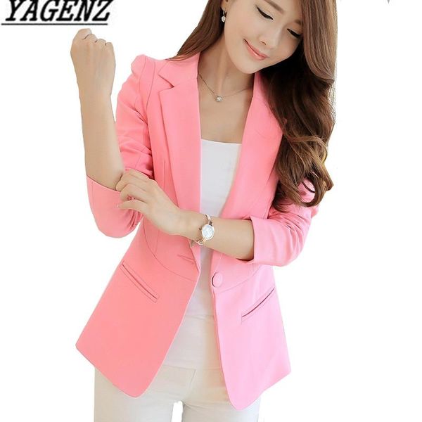women's suits & blazers 2021 autumn korean slim short blazer jacket single button long-sleeve ladies casual office women business, White;black
women's suits & blazers 2021 autumn korean slim short blazer jacket single button long-sleeve ladies casual office women business, White;black