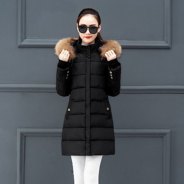 2021 newplus size winter jacket women hooded with fur collar slim female coat office ladies thick long 2oyw, Black
2021 newplus size winter jacket women hooded with fur collar slim female coat office ladies thick long 2oyw, Black
