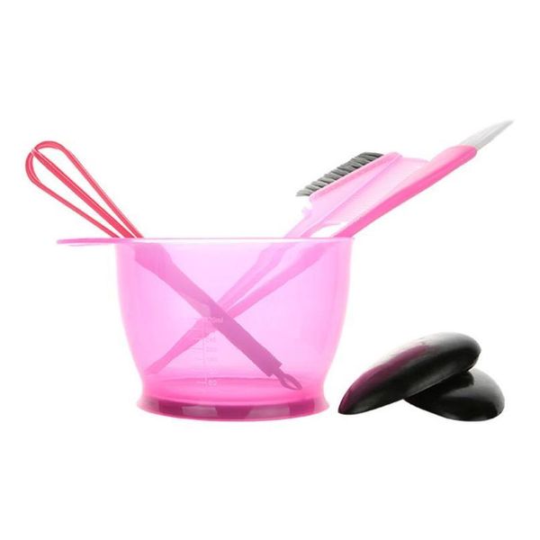 5pcs hair coloring dyeing kit color brush comb mixing bowl salon tint tool jlluzx, Silver
5pcs hair coloring dyeing kit color brush comb mixing bowl salon tint tool jlluzx, Silver
