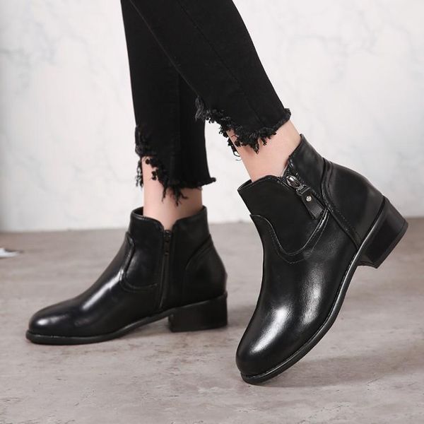 big size 11 12 13 14 15 in autumn and winter, the heel is thick slim tall for ladies, ankle boots, Black
big size 11 12 13 14 15 in autumn and winter, the heel is thick slim tall for ladies, ankle boots, Black