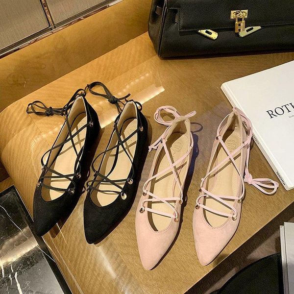 summer shoes ladies casual female sneakers pointed toe dress flats women shallow mouth elegant all-match modis 2020 cross new, Black 
summer shoes ladies casual female sneakers pointed toe dress flats women shallow mouth elegant all-match modis 2020 cross new, Black