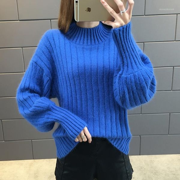 winter women sweaters long lantern sleeve turtleneck knitted jumper warm loose korean elasticity casual pullovers plus size 3xl1, White;black
winter women sweaters long lantern sleeve turtleneck knitted jumper warm loose korean elasticity casual pullovers plus size 3xl1, White;black