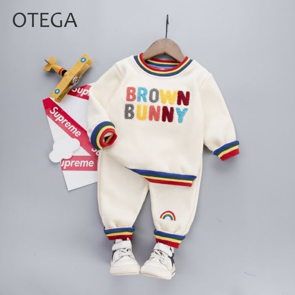 boys' sweater suit children's plush thickened foreign style cartoon two piece set pure cotton autumn and winter versatile, White
boys' sweater suit children's plush thickened foreign style cartoon two piece set pure cotton autumn and winter versatile, White